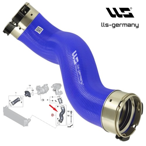 Verstärkter ladeluftschlauch - verstärkter,